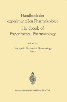 Concepts in Biochemical Pharmacology : Part 2