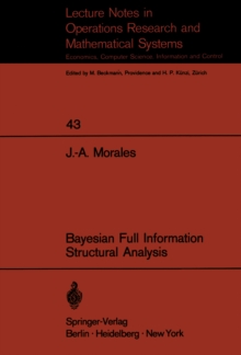 Bayesian Full Information Structrual Analysis : with an Application to the Study of the Belgian Beef Market