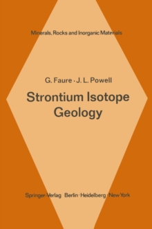 Strontium Isotope Geology