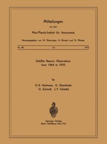 Satellite Beacons Observations from 1964 to 1970