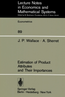 Estimation of Product Attributes and Their Importances