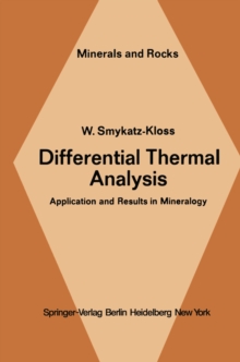 Differential Thermal Analysis : Application and Results in Mineralogy