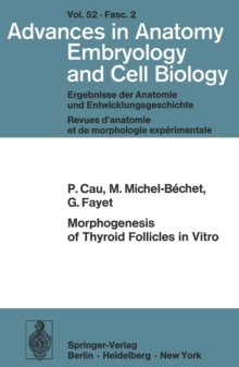 Morphogenesis of Thyroid Follicles in Vitro