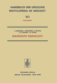 Diagnostic Radiology : Radionuclides in Urology - Urological Ultrasonography - Percutaneous Puncture Nephrostomy