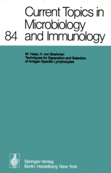 Current Topics in Microbiology and Immunology : Volume 84