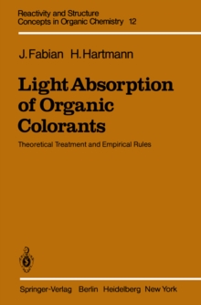 Light Absorption of Organic Colorants : Theoretical Treatment and Empirical Rules