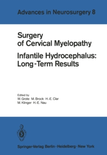 Surgery of Cervical Myelopathy : Infantile Hydrocephalus: Long-Term Results