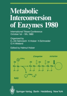 Metabolic Interconversion of Enzymes 1980 : International Titisee Conference October 1st - 5th, 1980