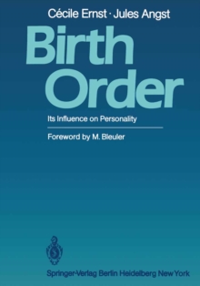 Birth Order : Its Influence on Personality