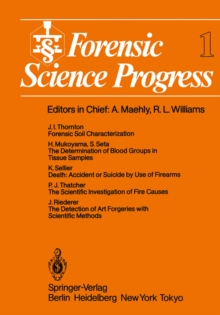 Forensic Science Progress