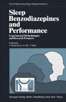 Sleep, Benzodiazepines and Performance : Experimental Methodologies and Research Prospects