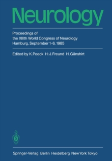 Neurology : Proceedings of the XIIIth World Congress of Neurology Hamburg, September 1-6, 1985