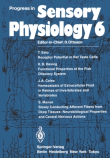 Progress in Sensory Physiology