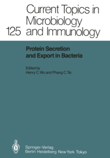 Protein Secretion and Export in Bacteria