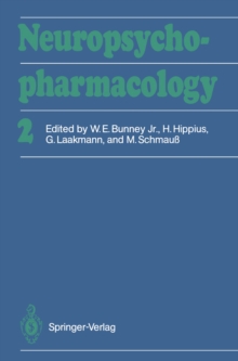 Neuropsychopharmacology : Proceedings of the XVIth C.I.N.P. Congress, Munich, August, 15-19, 1988