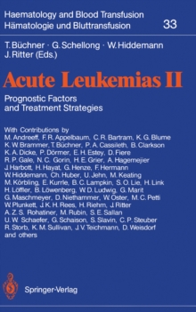 Acute Leukemias II : Prognostic Factors and Treatment Strategies