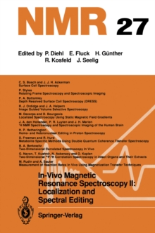 In-Vivo Magnetic Resonance Spectroscopy II: Localization and Spectral Editing