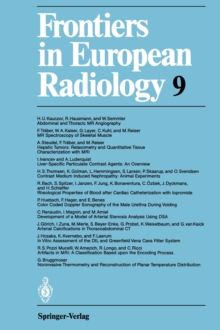 Frontiers in European Radiology