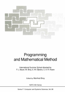 Programming and Mathematical Method : International Summer School