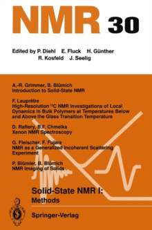 Solid-State NMR I Methods : Methods