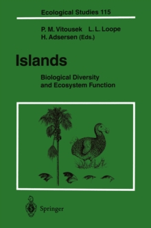 Islands : Biological Diversity and Ecosystem Function