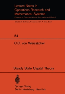 Steady State Capital Theory