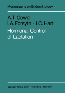 Hormonal Control of Lactation