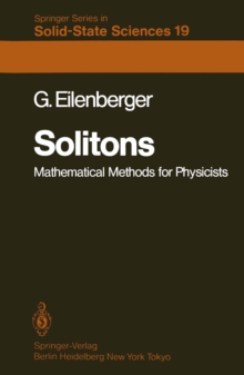 Solitons : Mathematical Methods for Physicists