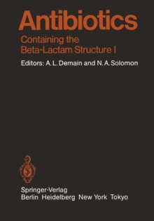 Antibiotics : Containing the Beta-Lactam Structure