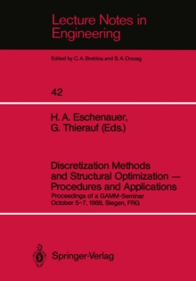 Discretization Methods and Structural Optimization - Procedures and Applications : Proceedings of a GAMM-Seminar October 5-7, 1988, Siegen, FRG