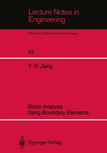 Slope Analysis Using Boundary Elements