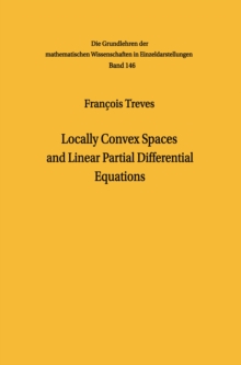 Locally Convex Spaces and Linear Partial Differential Equations