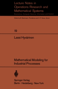 Mathematical Modeling for Industrial Processes