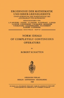 Norm Ideals of Completely Continuous Operators