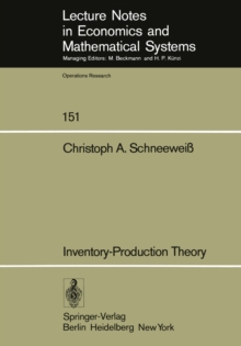 Inventory-Production Theory : A Linear Policy Approach