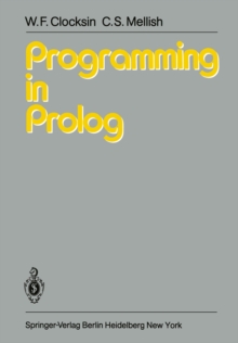 Programming in Prolog : Using the ISO Standard