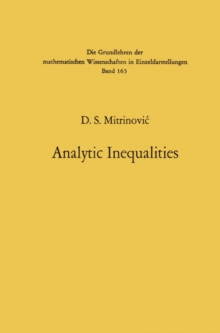 Analytic Inequalities