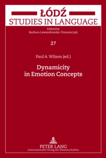 Dynamicity in Emotion Concepts