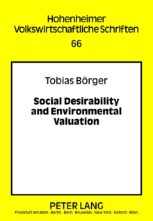 Social Desirability and Environmental Valuation