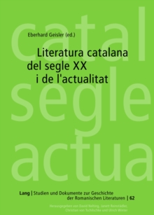 Literatura catalana del segle XX i de l'actualitat