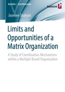 Limits and Opportunities of a Matrix Organization : A Study of Coordination Mechanisms within a Multiple Brand Organization