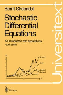 Stochastic Differential Equations : An Introduction with Applications