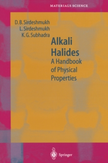 Alkali Halides : A Handbook of Physical Properties