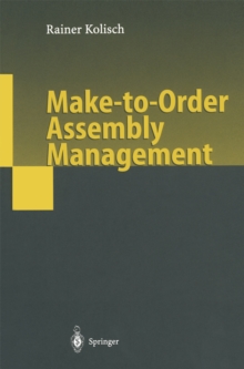 Make-to-Order Assembly Management