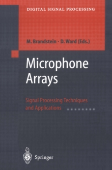 Microphone Arrays : Signal Processing Techniques and Applications