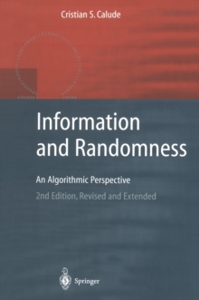 Information and Randomness : An Algorithmic Perspective