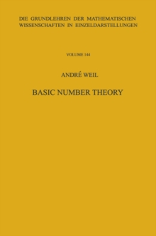 Basic Number Theory.