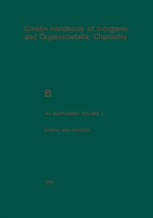 Boron and Oxygen