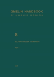 S Sulfur-Nitrogen Compounds : Part 3 Compounds with Sulfur of Oxidation Number IV