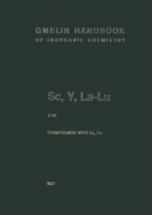 Sc, Y, La-Lu Rare Earth Elements : Compounds with Te, Po